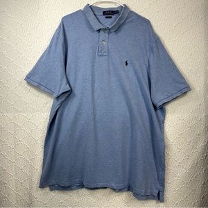 Polo Ralph Lauren Men’s Classic Fit Polo Sky Blue Size XXL